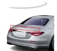 Spoiler Lippe Adatta Per MERCEDES S-CLASS W223, Flessibile, 922 Hightech Argento
