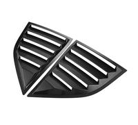 Spoiler Lunotto Posteriore Per Dodge Per Challenger 2015-2022 Coperture Per Specchietti Car Rear Louver Window Side Shutter Cover Trim Sticker Vent Scoop(Carbon look)