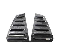 Spoiler Lunotto Posteriore Per GOLF 7 Per GOLF 7.5 Per MK7/7.5 Per GTI Per GTD Per R 2PCS Auto Finestra Posteriore Shutter Cover Trim Feritoia Side Vent(Carbon Filter)