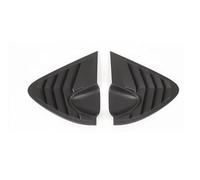 Spoiler Lunotto Posteriore Per Seat Per Leon Per MK2 2008-2012 2 Pezzi In Plastica ABS Triangolo Posteriore Finestra Spoiler Feritoia Copertura Otturatore(Matte black)