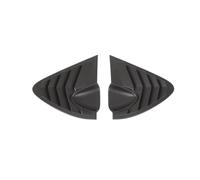 Spoiler Lunotto Posteriore Per Seat Per Leon Per MK2 2008-2012 2 Pezzi Triangolo Posteriore Finestra Spoiler Feritoia Copertura Otturatore(Matte black)