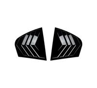 Spoiler Lunotto Posteriore Per Serie 3 Per E46 A Quattro Porte 1998-2005 Lunotto Posteriore Per Tende Triangolari, Adesivi Per Auto Accessori Esterni(Black)