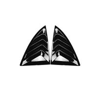 Spoiler Lunotto Posteriore Per Tesla Per Modello Y 2019 2020 2021 2022 2023 2024 2PCS Lato Feritoia Lunotto Posteriore Spoiler Copertura Dell'otturatore(Black)