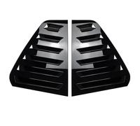 Spoiler Lunotto Posteriore Per Vw Per Golf 6 Per MK6 2008 2009 2010 2011 2012 Auto Finestra Laterale Posteriore Feritoia Copertura Dell'otturatore Trim Parte(Glossy Black)