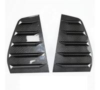Spoiler Lunotto Posteriore Per VW Per Golf 6 Per MK6 Per GTI R 2003-2020 2PCS Finestra Per Porta Posteriore Trim Spoiler Copertura Per Otturatore(Carbon Fiber look)