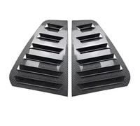 Spoiler Lunotto Posteriore Per VW Per GOLF Per MK6 Per GTI Per GTD 2PCS Auto Finestra Posteriore Otturatore Feritoia Di Copertura Trim Scoop Shades Adesivo(Carbon Fiber)