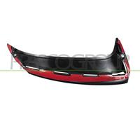 Spoiler Sinistro Paraurti Posteriore-Nero Lucido Mod. A43 Amg Mercedes-A Class (