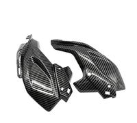 Spoiler Moto Per KAWASAKI Per Z900 Per ZR900 Per Z 900 2017-2019 Motociclette Pannello Faro Carenatura Coprimozzo Anteriore Superiore Lato Naso Copertura Alette carenatura moto(Look in carbonio)