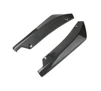 Spoiler pannelli laterali Universale Auto Anteriore Posteriore Paraurti Striscia Labbro Spoiler Diffusore Splitter Protezione Winglets Estensione Minigonna Laterale(Fibra di carbonio)