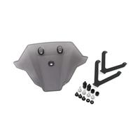 Spoiler Parabrezza Moto Deflettore Per 990 Per 990 990DUKE 2024 2025 Parabrezza Anteriore Parabrezza Sport Deflettore Del Vento Kit Staffa Schermo Visiera(Light gray)