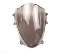 Spoiler Parabrezza Moto Deflettore Per Suzuki Per GSXR 1000 GSX-R 1000 K9 2009 2010 2011 2012 2013 2014 2015 2016 Parabrezza A Doppia Bolla Per Moto Parabrezza Parabrezza Moto Deflettore(Smoke)