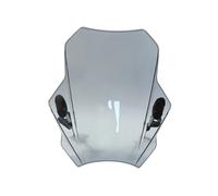 Spoiler Parabrezza Moto Deflettore Per ZONTES Per C125 2024 Copri Parabrezza Parabrezza Per Moto Regolabile(Light Grey)