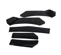 Spoiler paraurti anteriore, 5 pezzi Kit corpo labbro per paraurti anteriore Protezione per canard per diffusore spoiler per splitter per labbro universale per auto