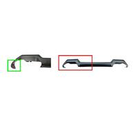 Spoiler Paraurti Anteriore Antracite Per Citroen C3 Aircross 2021 In Poi