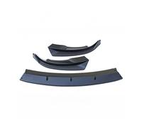 Spoiler paraurti anteriore auto 3PCS Auto Paraurti Anteriore Labbro Deflettore Splitter Mento Diffusore Body Kit Spoiler Accessori Tuning Per Tesla Per Il Modello Y 2020-2024 Nero(Matte Black)