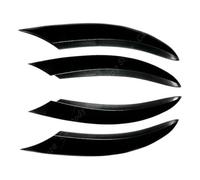 Spoiler Paraurti Anteriore Auto Paraurti Anteriore Spoiler Splitter Griglia Aspirazione Dell'aria Trim Copertura Per W205 S205 A205 C205 C200 C220d C300 2018-2021(4pcs Gloss Black)