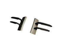 Spoiler Paraurti Anteriore Auto Per A4 S4 B9 TDI Berlina/Avant 2020-2024 Spoiler Paraurti Anteriore Lama Antivento Minigonne Laterali Lama Antivento Canard Splitter(Aspetto in fibra di carbonio)