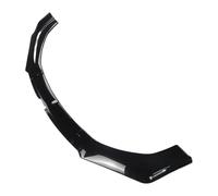 Spoiler Paraurti Anteriore Auto Per A6 C7 4G Per TDI Per FSI 2011-2014 Pre-Lci Styling Bodykit Tuning Auto Paraurti Anteriore Lip Spoiler Splitter Diffusore 3 Pz(Black Unpainted)
