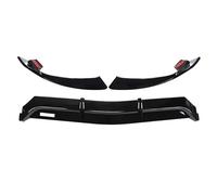 Spoiler Paraurti Anteriore Auto Per Benz Classe C W205 C205 2015-2021 Kit Paraurti Anteriore Spoiler Splitter Diffusore C200 C250 C260 C300 C400 C4(Glossy Black 19-21)