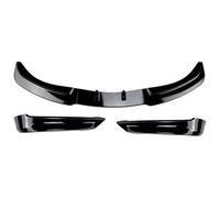 Spoiler Paraurti Anteriore Auto Per BMW Serie 3 E90 E91 Per Primi 320i 325i 2005-2008 Paraurti Anteriore Lip Splitter Diffusore Spoiler Protezione Labbro(Gloss Black Set)