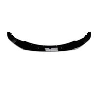Spoiler paraurti anteriore compatibile con BMW Serie 1 F20 F21 M Sport 2011-2015 118i 120i Protezione splitter effetto fibra di carbonio/nero lucido(Gloss Black)