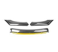 Spoiler paraurti anteriore in ABS per auto, per Alfa Romeo Giulietta, splitter anteriore sotto il mento di ricambio anti-collisione, kit corpo labbro, D/giallo-fibra di carbonio