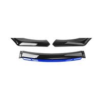 Spoiler paraurti anteriore in ABS per auto, per Ren-ault Trafic 2014-2021, splitter anteriore sotto il mento, kit di ricambio anti-collisione, B/blu-nero brillante