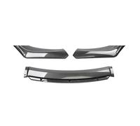 Spoiler paraurti anteriore in ABS per auto, per Tesla Modele 3 Highland 2024, splitter anteriore sotto il mento, kit di ricambio anti-collisione per corpo, A/nero-fibra di carbonio
