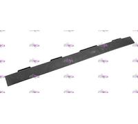 SPOILER PARAURTI ANTERIORE INFERIORE CENTRALE NERO IN GOMMA SMART FORFOUR 2014-