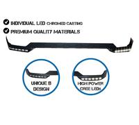 Spoiler paraurti anteriore LED DRL Estensione per Mercedes G W463 89-17