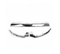 Spoiler Paraurti Anteriore Modanatura Inferiore Paraurti Anteriore Cromata Kit Accessori Carrozzeria Nero Lucido Per Benz Classe C W205 2014 2015 2016 2017 2018(Chrome A Set)