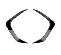 Spoiler Paraurti Anteriore Per BMW X1 U11 iX1 2023 2024 ABS Paraurti anteriore auto Splitter presa d'aria laterale Presa Fendinebbia Telaio Spoiler(Nero lucido)