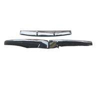 Spoiler Paraurti Anteriore Per Mazda 6 Per Atenza 2017-2019 ABS Non Verniciato Paraurti Anteriore Angolo Protezione Spoiler 3 Pezzi(White color)