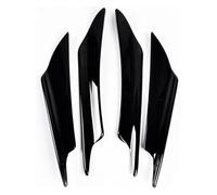 spoiler paraurti anteriore Per Mitsubishi Per Lancer Per EVO 10 2008-2017 Splitter Pinna Canard Diffusore Valenza Universale Paraurti Anteriore Auto Spoiler Set