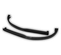 spoiler paraurti anteriore Per Opel Per Astra H 2 Pezzi Spoiler Lip Set Body Kit Splitter Diffusore ABS Plastica Ricambi Professionali Tuning Paraurti Anteriore Auto