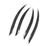 Spoiler Paraurti Anteriore Splitter Griglia Fendinebbia Copertura Prese D'Aria Per Mercedes Per Benz Classe C W205 C180 C200 2015-2018 IENQBVL(Carbon Fiber Look)
