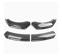 Spoiler Paraurti Anteriore Spoiler Per A6 S6 C6 4F Per TDI Per FSI Per S-Line 2004-2011 Paraurti Anteriore Lip Spoiler Splitter Diffusore Retroft(Carbon Look)