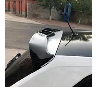 Spoiler Paraurti Per VW Per POLO MK6 2019 2020 2021 2022 Spoiler Materiale ABS In Fibra Di Carbonio Nero Lucido(No Paint)