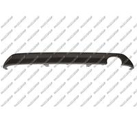 Spoiler Paraurti Posteriore Nero/Goffrato PEUGEOT 208 Dal 2012 Al 2015