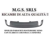 SPOILER PARAURTI POSTERIORE SCARICO A DESTRA e SINISTRA AUDI-A4 (B9) 09/15-07/19
