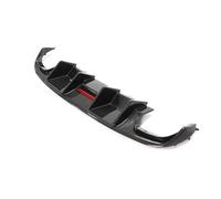 Spoiler per auto Diffusore paraurti posteriore in fibra di carbonio, spoiler inferiore, protezione per S4 B8 2008-2012 con luce freno ABS Alettone Tetto(With brake light)