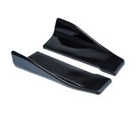 Spoiler per auto laterale paraurti anteriore gonna laterale posteriore labbro bilanciere ali universali Corpo Splitter Laterale Diffusore(Carbon fibre)