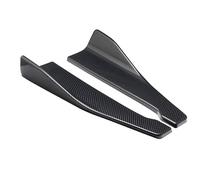 Spoiler per auto Paraurti Anteriore E Posteriore Auto, Striscia, Spoiler, Diffusore, Splitter, Protezione Antigraffio, Lunghezza 48 Cm, Universale Auto Spoiler Posteriori(Look in carbonio)