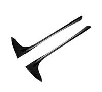 Spoiler per auto Spoiler posteriore per auto in ABS nero brillante da 2 pezzi, ala laterale per VW per Golf 7 MK7 2014-2018, componenti ABS Alettone Tetto(Bright Black)