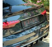 Spoiler per bagagliaio Oneway compatibile con Audi A4 (B9) Sedan Facelift 2019-2024 - Nero lucido