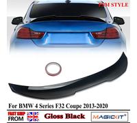 Spoiler per bagagliaio posteriore per BMW Serie 4 F32 Coupé 420d 430d 420i 440i 2013-2020 Spoiler di coda stile PSM nero lucido Ali
