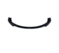 Spoiler Per BMW Serie 5 E60 E61 2004-2007 Spoiler Paraurti Anteriore - Tech Style Splitter Diffusore Body Kit Tuning Upgrade Labbro Paraurti Anteriore(Nero)