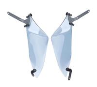 Spoiler Per Ducati Per Desert X 2022 2023 Parabrezza Laterale Per Moto Parabrezza Parabrezza Laterale Deflettori Del Vento Parti Copertura Deflettore(Clear Gray)