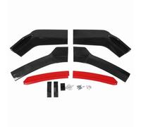 Spoiler per labbra paraurti anteriore schema in fibra di carbonio universale Riduci la resistenza del Migliora la stabilità del veicolo per accordo ABS Materiale 6pcs Set 170