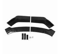 Spoiler per labbra paraurti Spoiler in fibra di carbonio Diffusore per labbra per paraurti anteriore universale per accordo ABS Materiale 170cmx15cm 4 pezzi